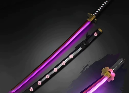 Katana Shusui Roronoa Zoro One Piece 100cm Aprox con Luz LED Recargable