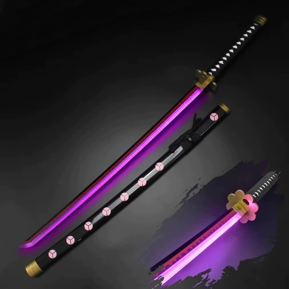 Katana Shusui Roronoa Zoro One Piece 100cm Aprox con Luz LED Recargable