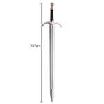 Espada Game of Thrones Night's Watch 107cm - Juramento Guardia Nocturna