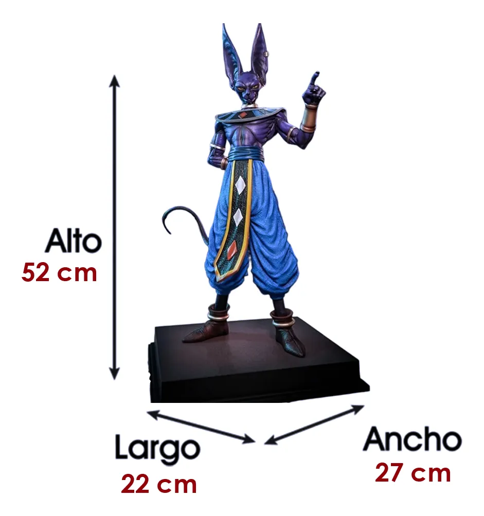 Figura Bills Dios de la Destrucción 52cm Aprox