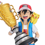 Figura Ash Ketchum Campeón Mundial Pokémon 26cm Aprox