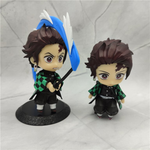 Set 10 Figuras Chibi Demon Slayer Kimetsu no Yaiba 10cm Aprox