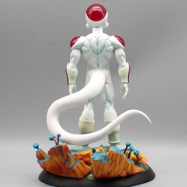 Figura Freezer Forma Final Diorama Namek Dragon Ball Z 30cm Aprox