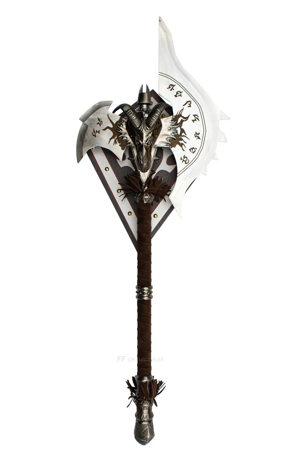 Hacha de Batalla Horda de Acero + Escudo 108cm Aprox