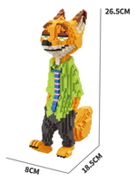 Bloques de Construcción Nick Wilde Zootopia 26.5cm Aprox