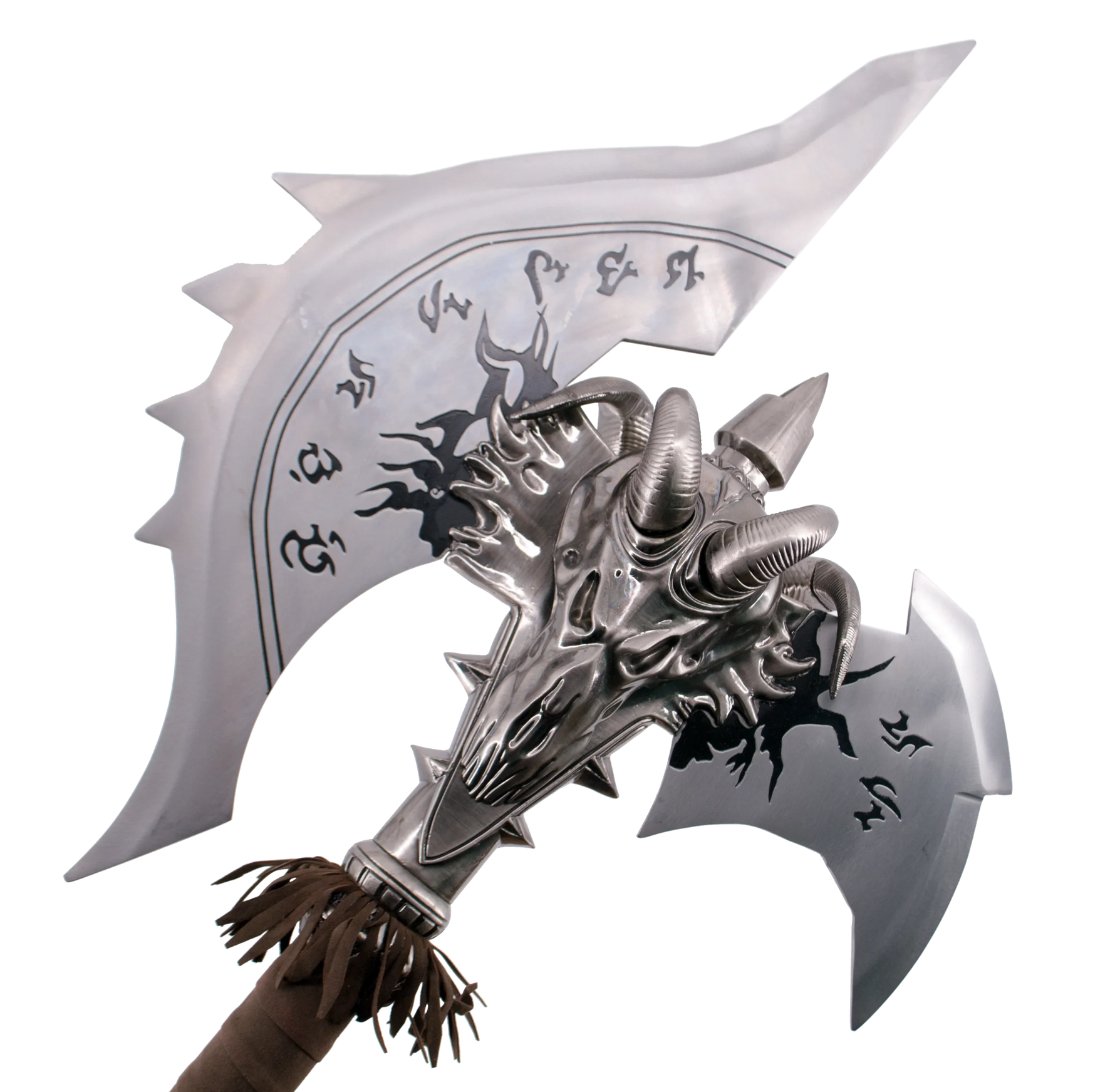 Hacha de Batalla Horda de Acero + Escudo 108cm Aprox