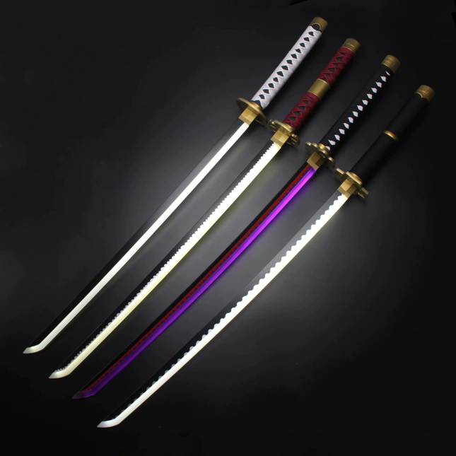 Katana Shusui Roronoa Zoro One Piece 100cm Aprox con Luz LED Recargable