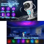 Parlante Proyector de Galaxias Astronauta CAFINI con Control Remoto y Bluetooth