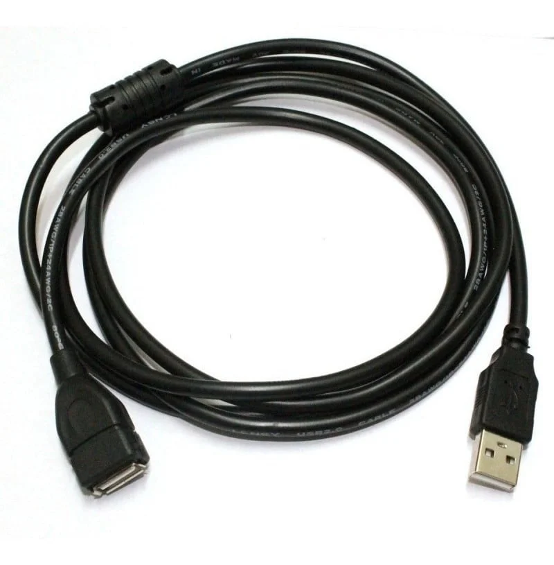 Cable USB Extensión Macho a Hembra 1.5 Metros