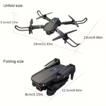 Drone E88Pro con 2 Cámaras Negro