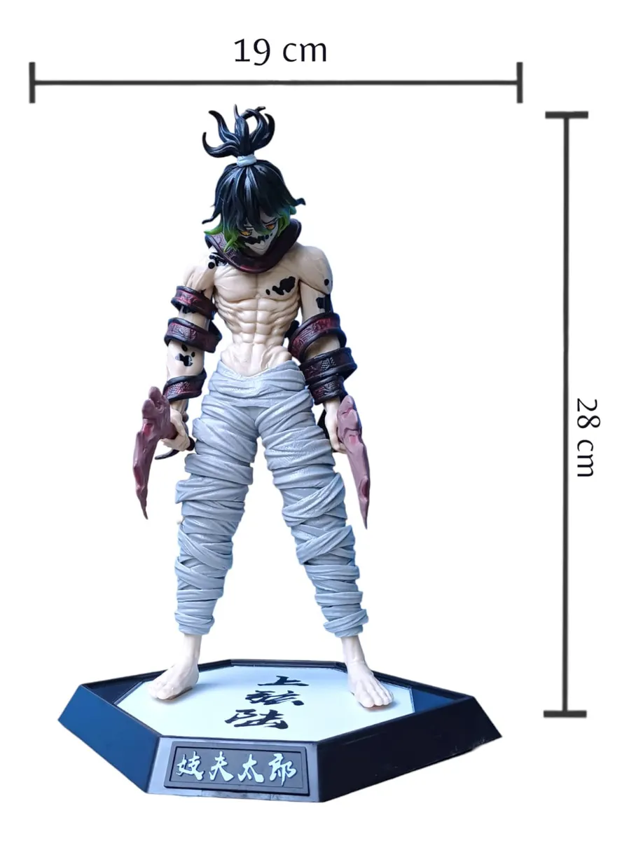 Figura Gyutaro Demon Slayer Kimetsu no Yaiba 28cm Aprox
