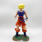 Figura Goku Super Saiyan 23cm Aprox | Gi Azul Batalla con Base