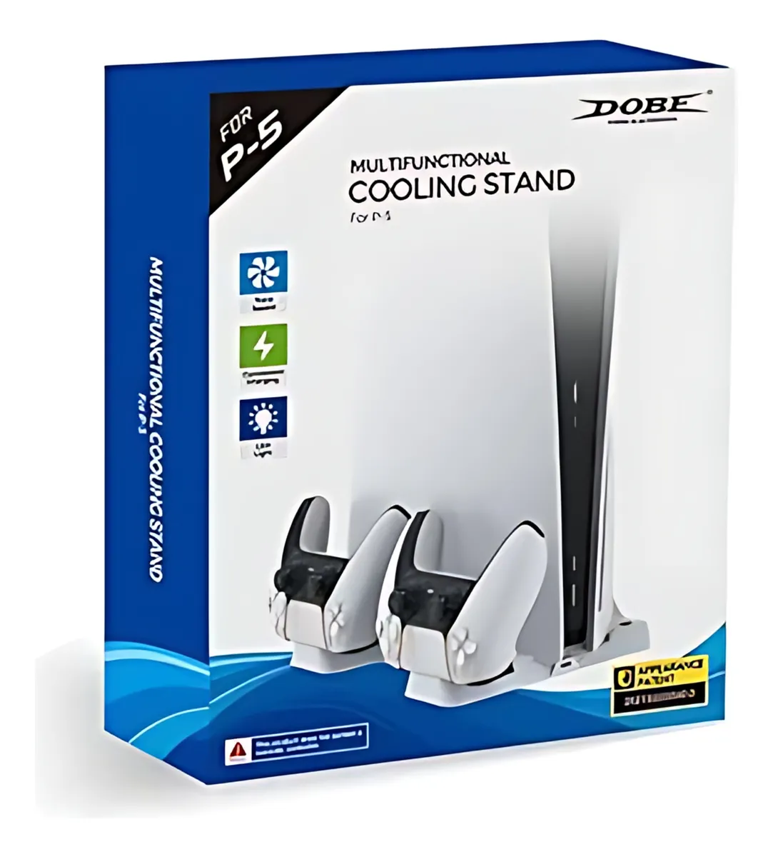 Stand Multifuncional con Carga Dual para PS5 DOBE 20cm Aprox