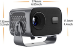 Proyector Mini Pocket Full HD A10 WiFi Android
