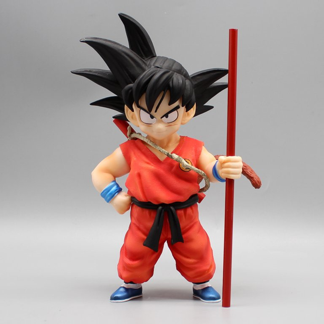 Figura Goku Niño con Bastón Nyoibo Dragon Ball 20cm Aprox