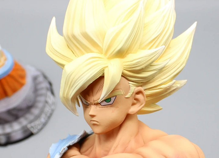 Figura Goku Super Saiyan 28cm Aprox | Gi Azul Batalla