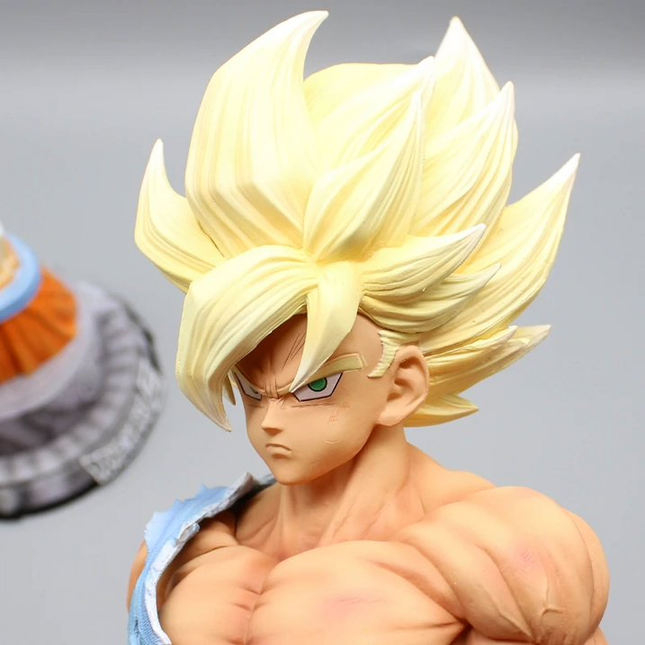 Figura Goku Super Saiyan 28cm Aprox | Gi Azul Batalla