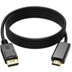 Cable Convertidor DisplayPort Macho a HDMI Macho 1.80m