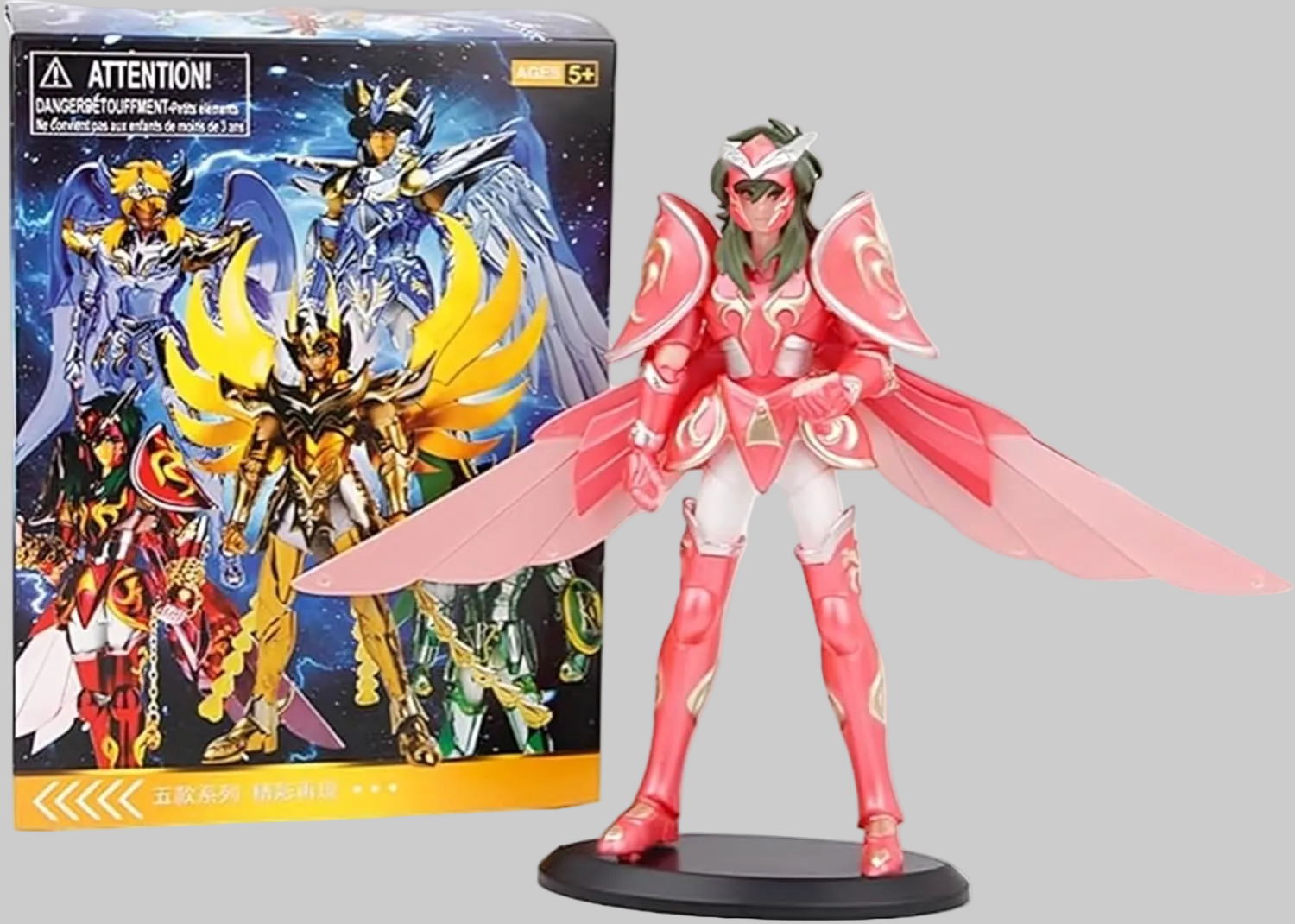 Figura Andromeda Shun Caballeros del Zodiaco 19 cm Aprox