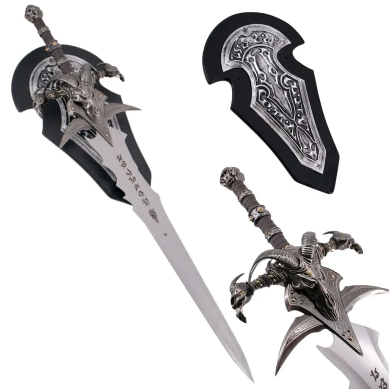 Espada Dragón de Acero + Escudo 108cm Aprox