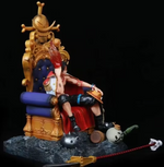 Figura Portgas D. Ace One Piece Diorama Trono 30cm Aprox