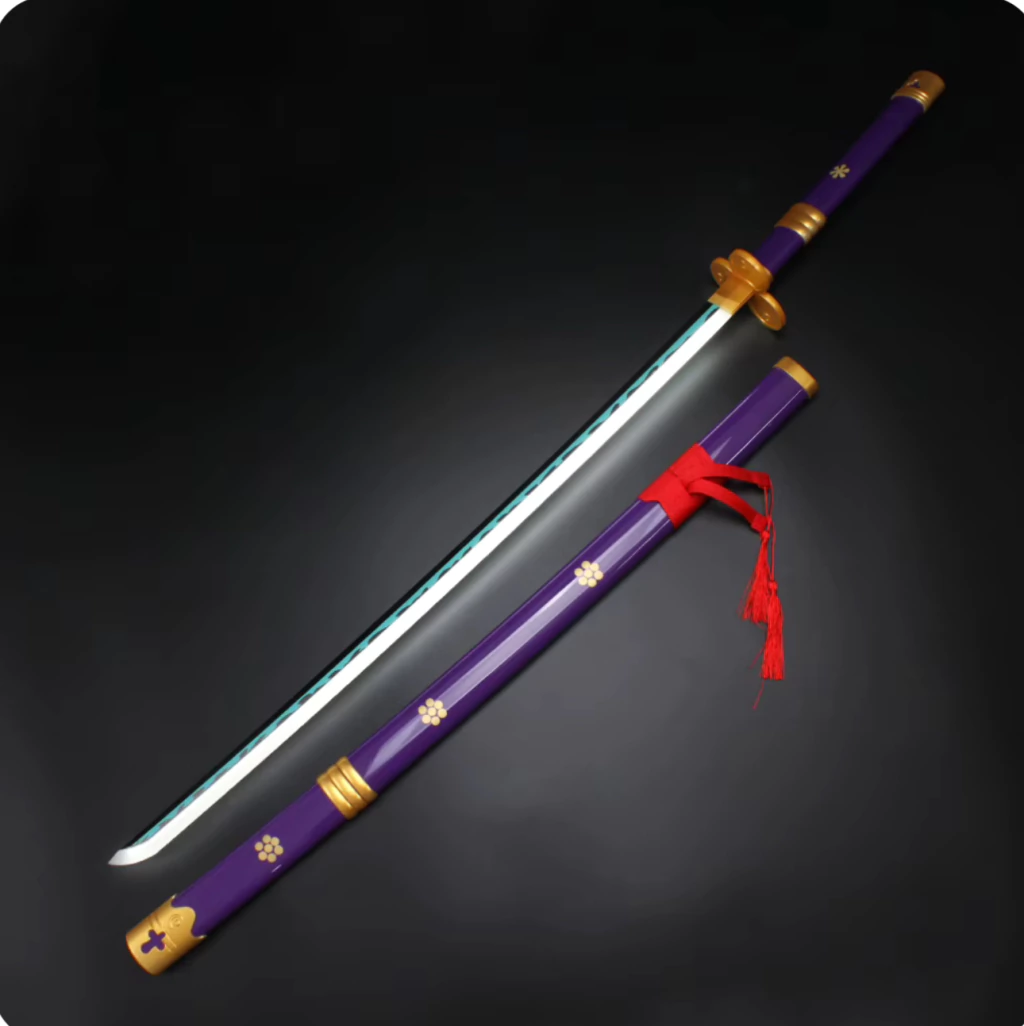 Katana Enma Roronoa Zoro One Piece 100cm Aprox con Luz LED Recargable