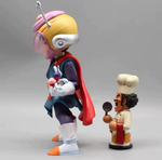 Figura Gran Saiyaman y Mr. Satan 20cm Aprox