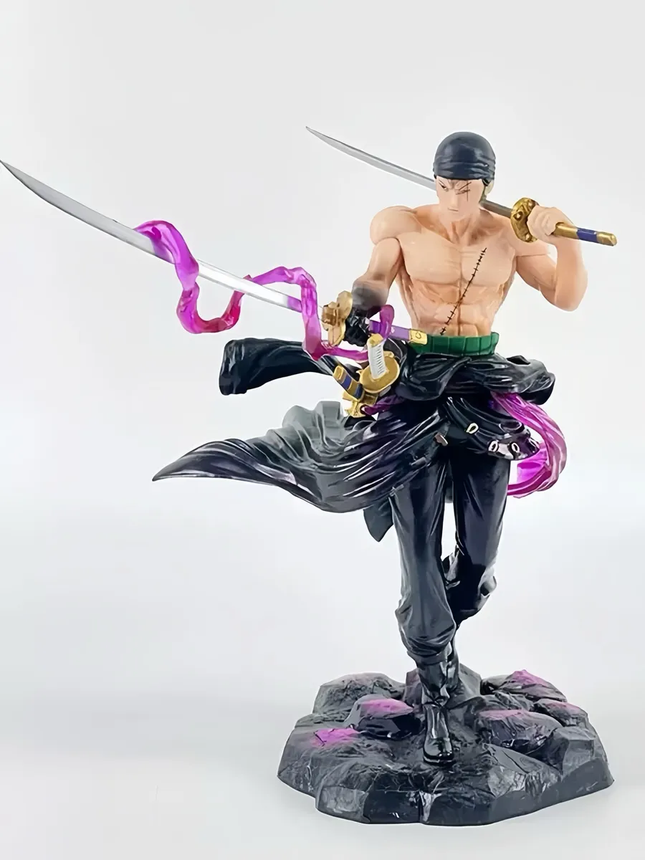 Figura Roronoa Zoro Three Swords 20cm Aprox