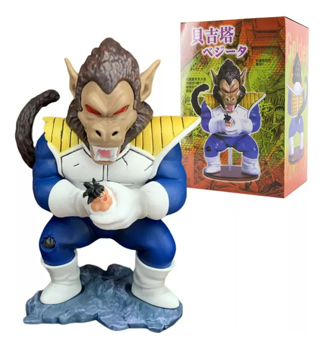Figura Vegeta Ozaru Gran Mono 14cm Aprox