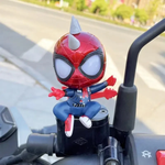 Set 5 Figuras Spider-Man Marvel Chibi con Ventosa 18cm Aprox