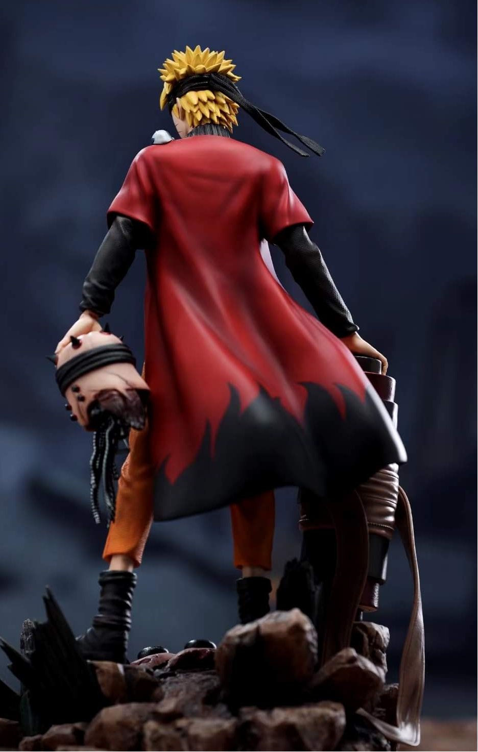 Figura Naruto Modo Sabio Diorama Premium 28cm Aprox