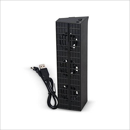 Ventilador Inteligente con 3 Turbinas USB para PS4 Slim DOBE 20cm Aprox