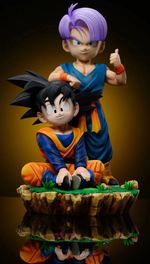 Figura Gohan y Trunks Niños Dragon Ball Z 26cm Aprox