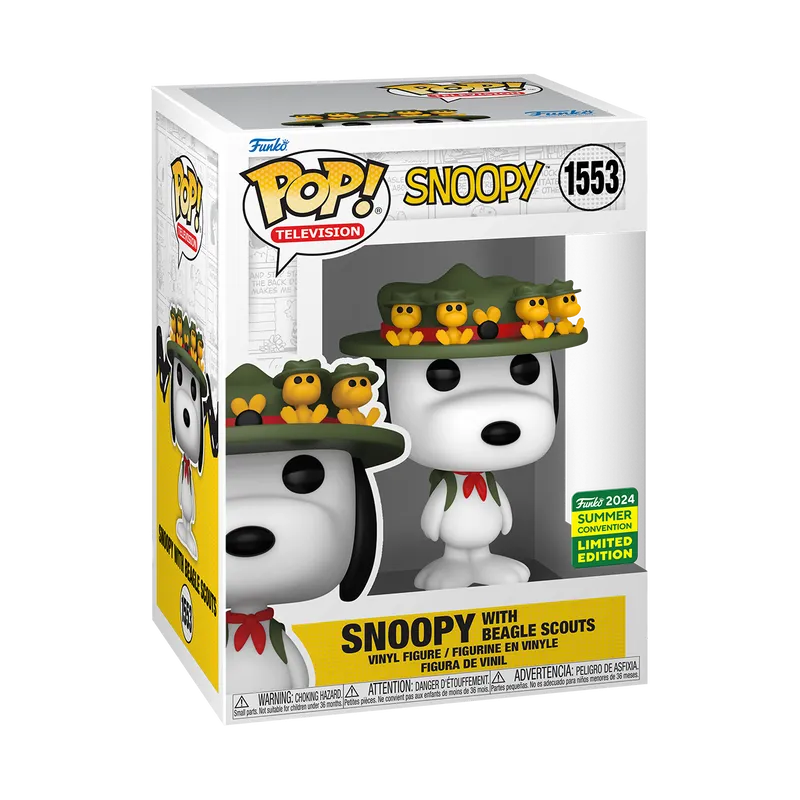 Funko Pop Snoopy with Beagle Scouts #1553