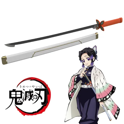 Katana Shinobu Kocho Demon Slayer 100cm Aprox - Espada Mariposa con Funda