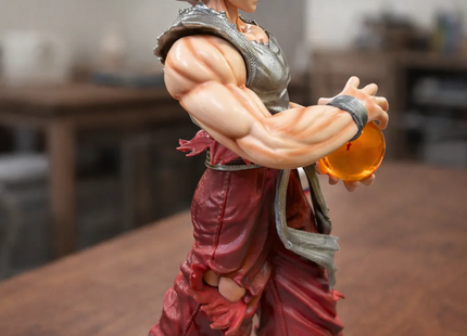 Figura Goku Ultra Instinto 28cm Aprox | Con Esfera del Dragón