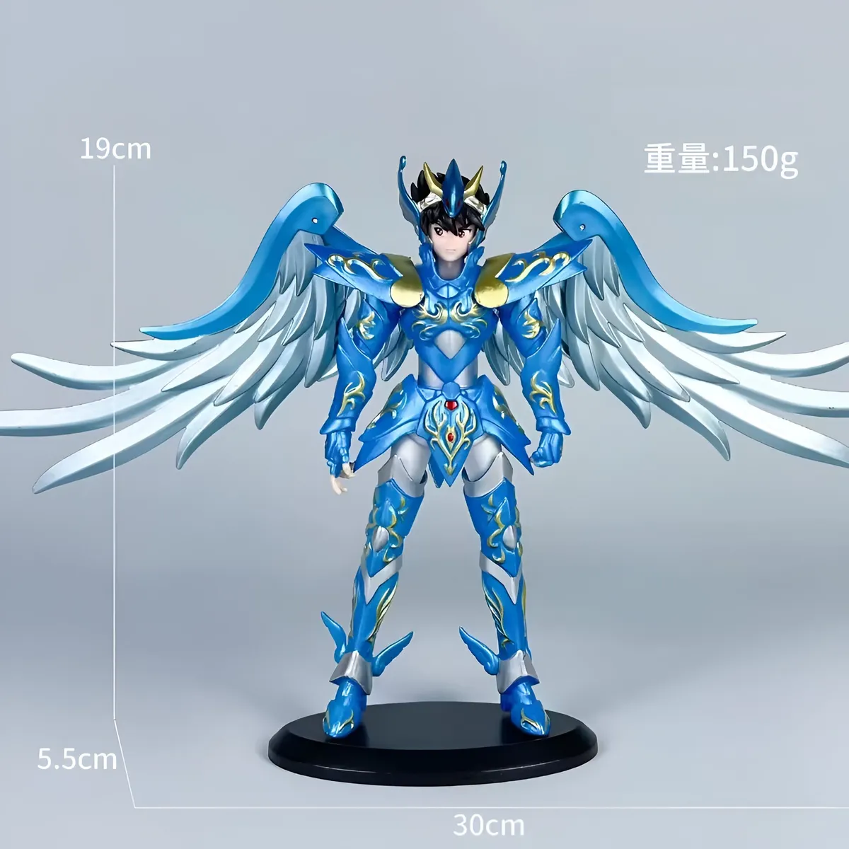 Figura Pegasus Seiya Divina Caballeros del Zodiaco 19cm Aprox