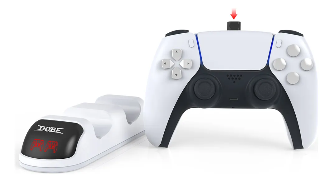 Base de Carga DOBE para PS5 - Charging Dock Dual