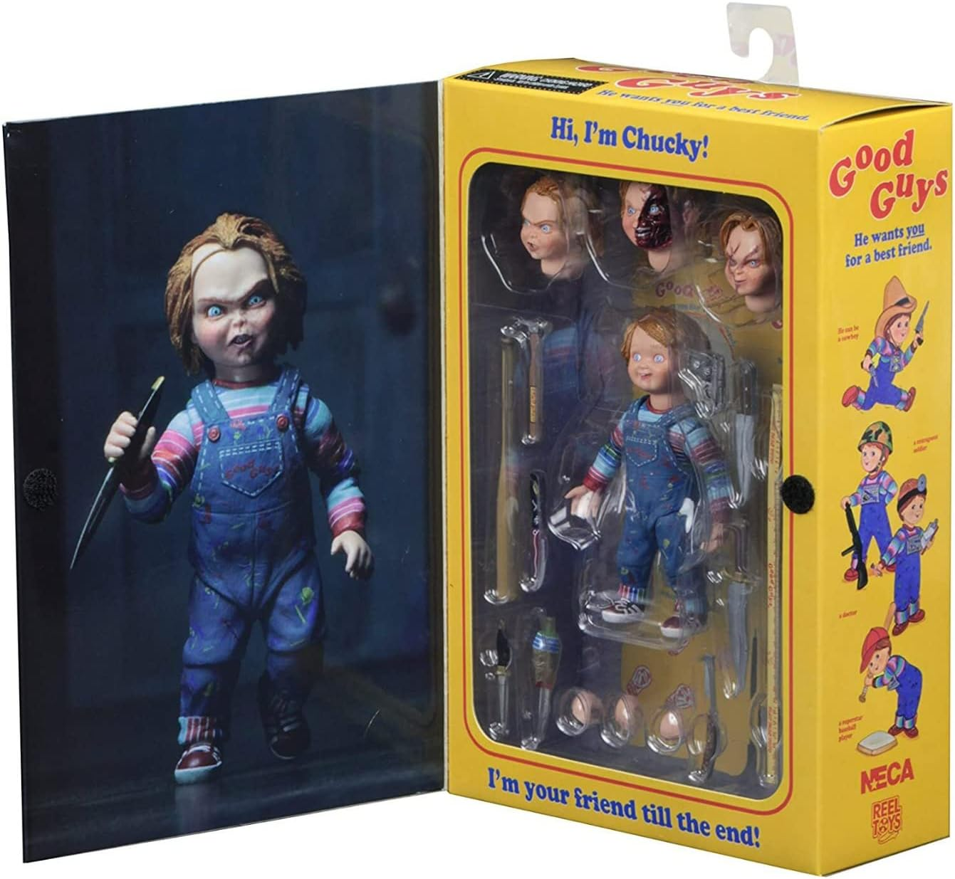Figura Ultimate Chucky 10cm - Child's Play NECA