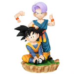 Figura Gohan y Trunks Niños Dragon Ball Z 26cm Aprox