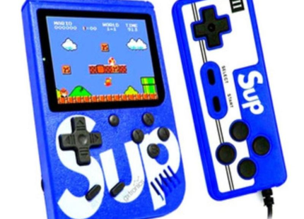 Consola de Juegos Retro SUP 400 en 1 Azul - Control Extra