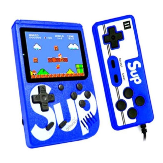 Consola de Juegos Retro SUP 400 en 1 Azul - Control Extra