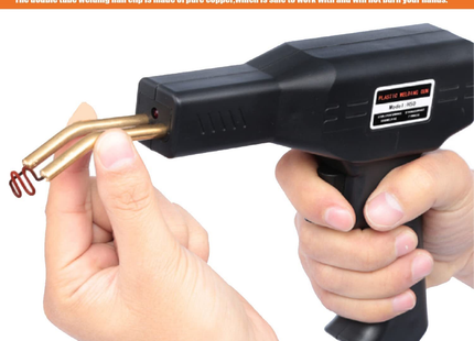 Kit Soldador de Plástico 50W - 800 Grapas Calientes