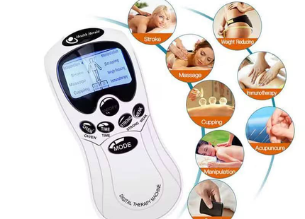 Masajeador de Electrodos Digital - Terapia de Pulsos Eléctricos