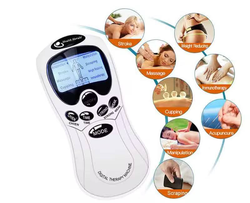 Masajeador de Electrodos Digital - Terapia de Pulsos Eléctricos