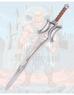Espada He-Man de Acero 96cm Aprox