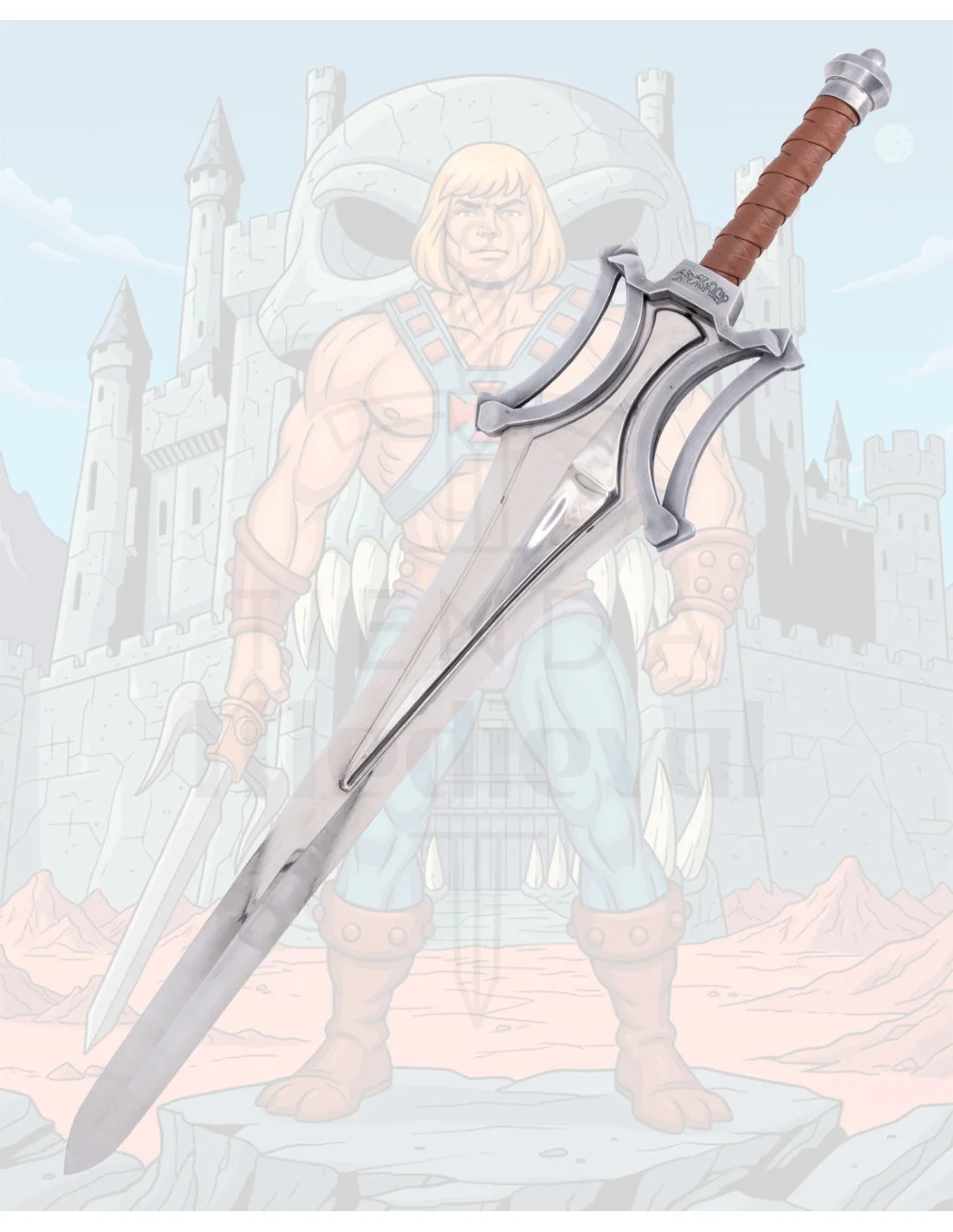 Espada He-Man de Acero 96cm Aprox