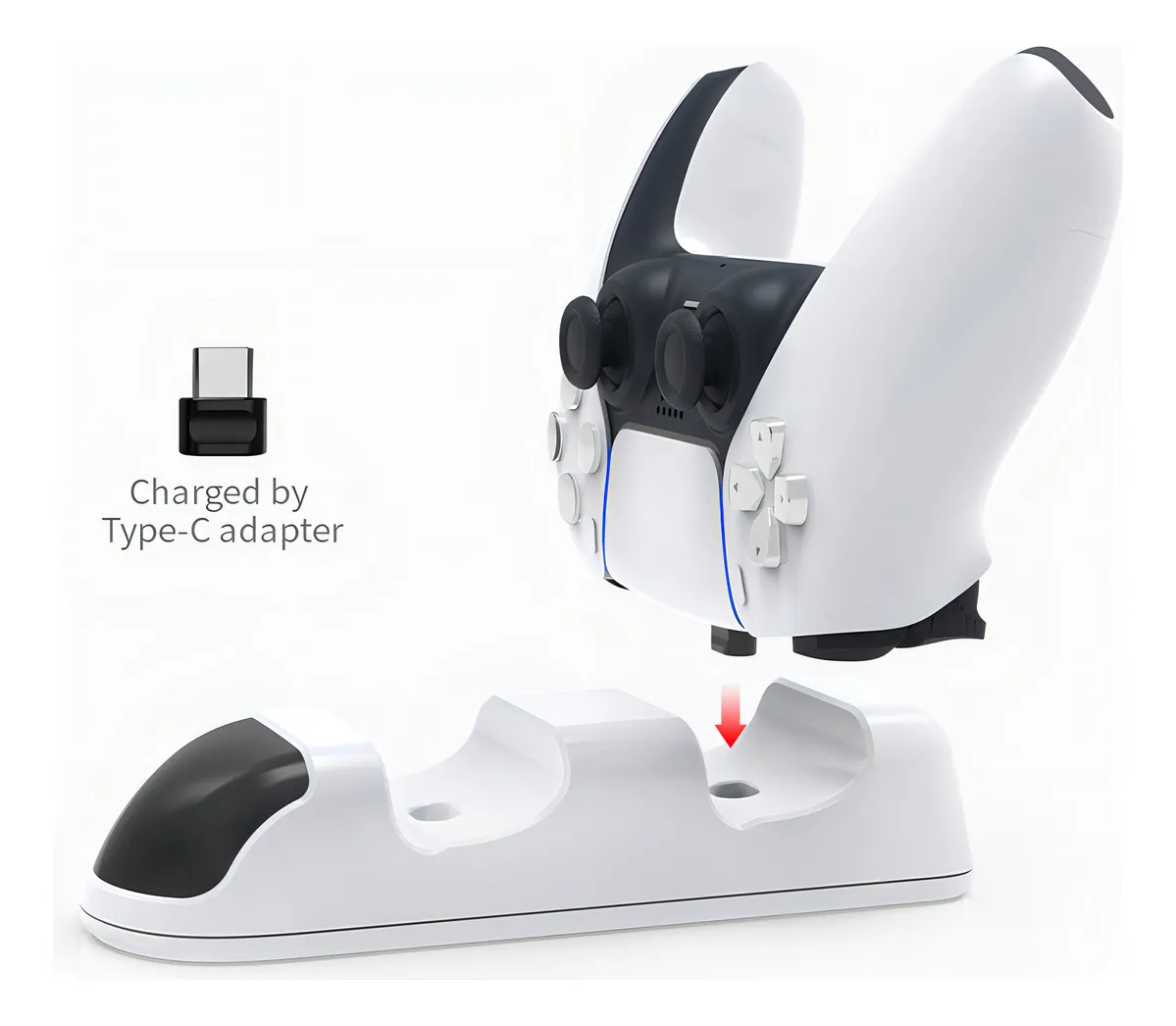 Base de Carga DOBE para PS5 - Charging Dock Dual