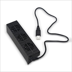 Ventilador Inteligente con 3 Turbinas USB para PS4 Slim DOBE 20cm Aprox
