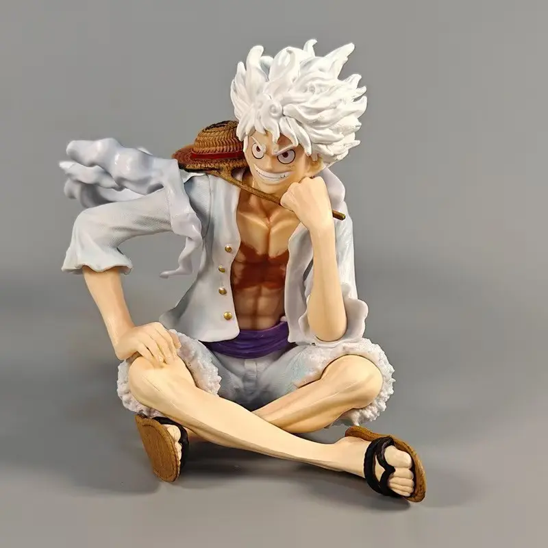 Figura Monkey D. Luffy Gear 5 One Piece 15cm Aprox